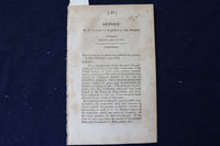 1816 JOHN DELAFIELD PETITION COMMITTEE REPORT SOFTCOVER BOOKLET - K 1405