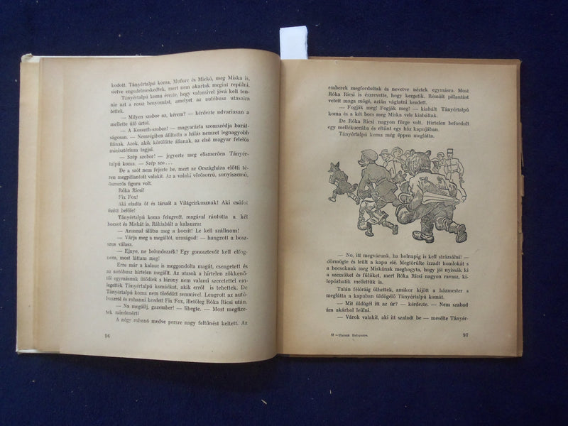 1948 UTAZUNK BUDAPESTRE HARDCOVER BOOK- MUHLBECK RAJZAIVAL - HUNGARIAN - KD 8835