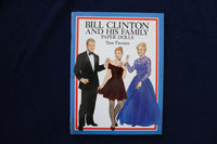 1989-1994 PRESIDENTIAL FAMILY PAPER DOLL BOOKS-LINCOLN-CLINTON-LOT OF 3 - O 3637