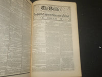 1861 DECEMBER THE BUILDER ARCHITECT MAGAZINE - 4 ISSUES -ILLUSTRATIONS - ST 416Q