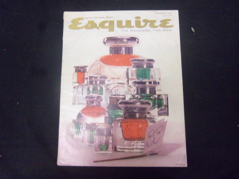 1956 DECEMBER ESQUIRE MAGAZINE - GREAT COVER, PHOTOS AND ADS - ST 2681