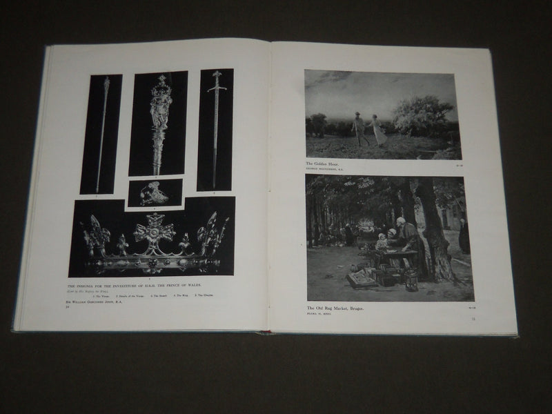 1912 ROYAL ACADEMY PICTURES AND SCULPTURES BOOK - GREAT PRINTS - KD 4372