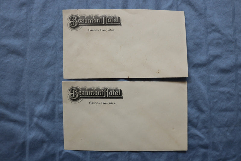 1930'S HOTEL ENVELOPES - UNUSED - LOT OF 18 - K 2958