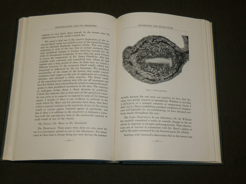 1950 MENSTRUATION AND ITS DISORDERS BOOK EDITED BY EARL T. ENGLE - KD 6121