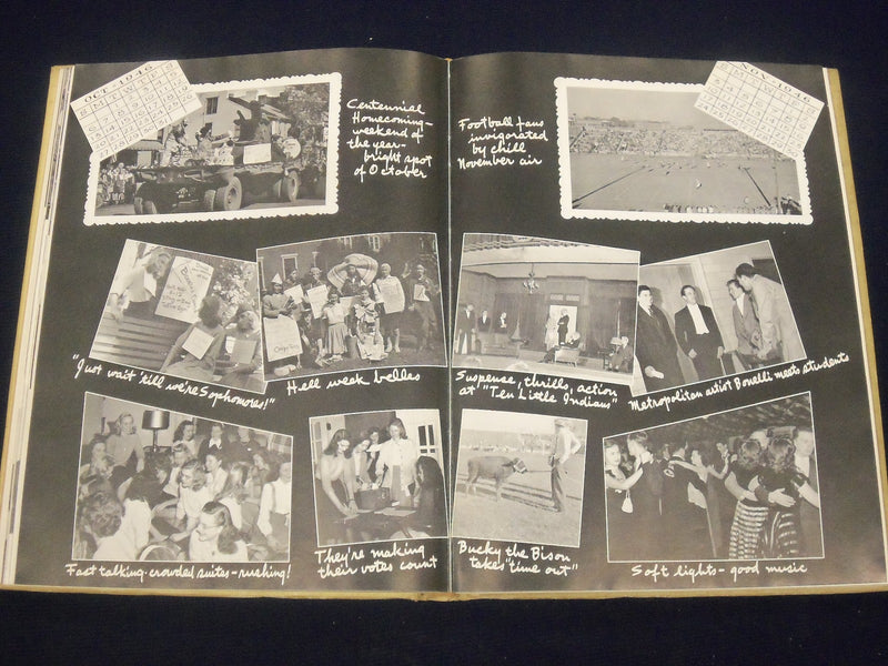 1947 L'AGENDA BUCKNELL UNIVERSITY LEWISBURG PENNSYLVANIA YEARBOOK - YB 127