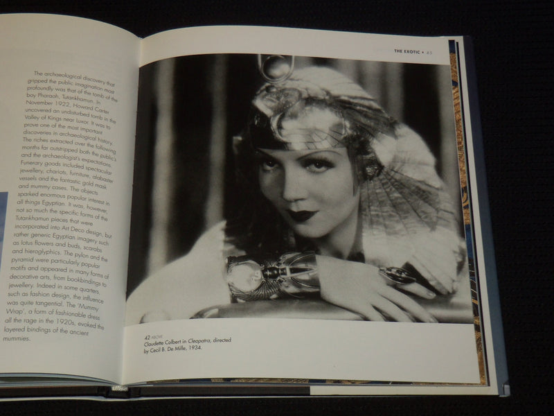 2003 ESSENTIAL ART DECO HARDCOVER BOOK BY GHISLAINE WOOD - KD 6494P