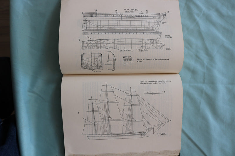 1949 THE HISTORY OF THE AMERICAN SAILING NAVY BY HOWARD CHAPELLE - KD 9657