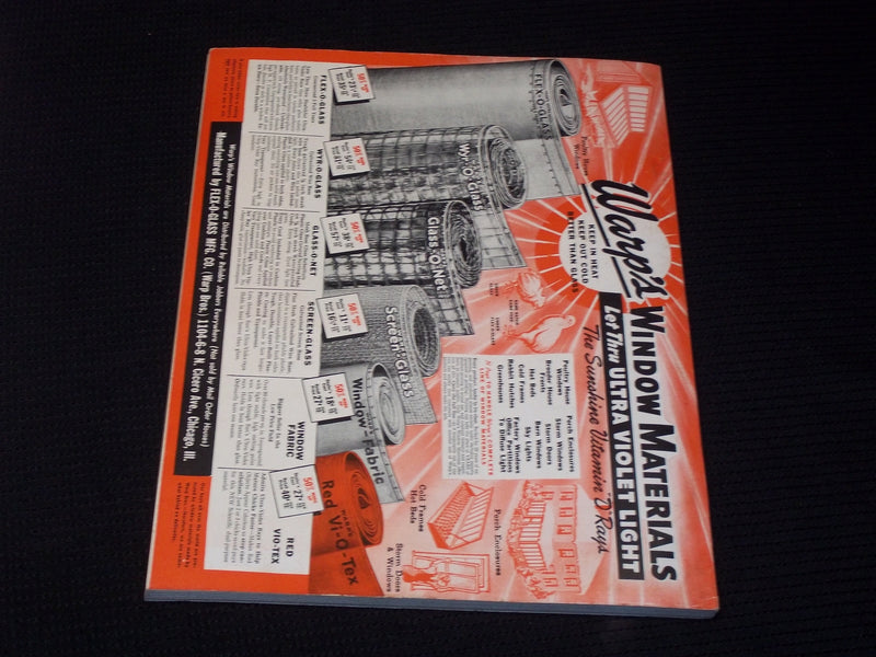 1944 NOVEMBER HARDWARE RETAILER MAGAZINE - IRWIN COVER - E 3564