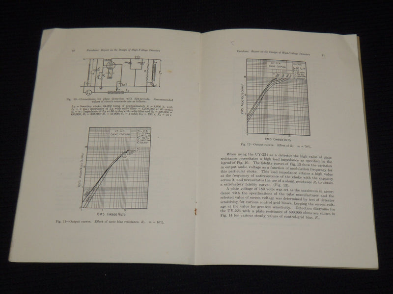 1929 RADIO FREQUENCY LABORATORIES CONTRIBUTIONS BOOK LOT OF 2 - J 9874
