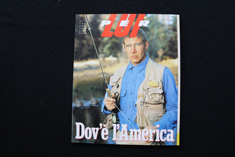 1989 JULY-AUGUST PER LUI MAGAZINE - HARRISON FORD COVER - E 25038