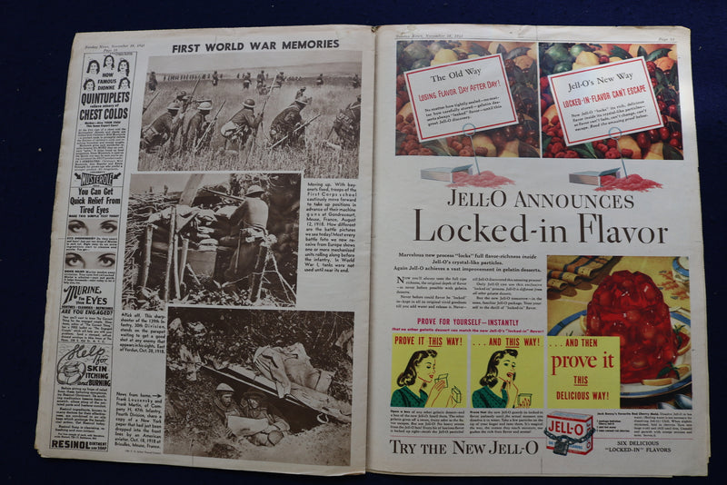 1941 NOV 16 SUNDAY NEWS PICTURE - CARMEN MIRANDA-PEARLS OF THE PACIFIC - E 22729