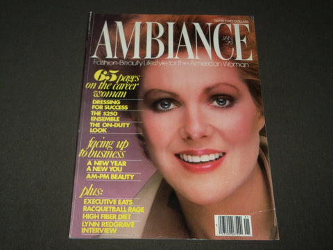 1979 JANUARY AMBIANCE MAGAZINE - LYNN REDGRAVE COVER - J 3383