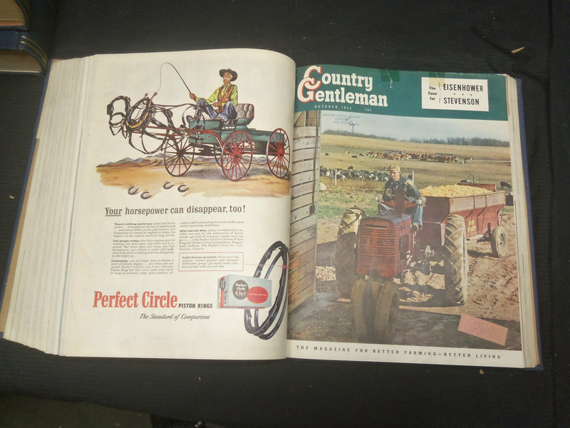 1952 JANUARY-DECEMBER COUNTRY GENTLEMAN BOUND MAGAZINE VOLUME - R 729V