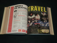 1959 JANUARY-DECEMBER TRAVEL MAGAZINE BOUND VOLUME - GREAT COVERS - KD 5978