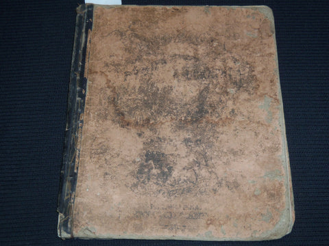 1863 WARREN'S A SYSTEM OF PHYSICAL GEOGRAPHY BOOK - COLOR MAPS - KD 2951E