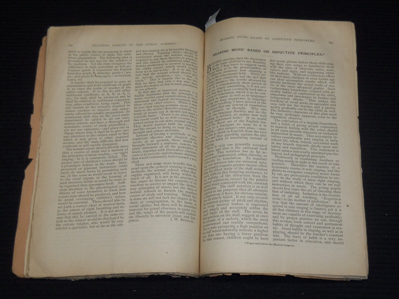 1893 SEPTEMBER THE MUSIC REVIEW MAGAZINE - 2ND MUSICAL CONGRESS NUMBER - K 534
