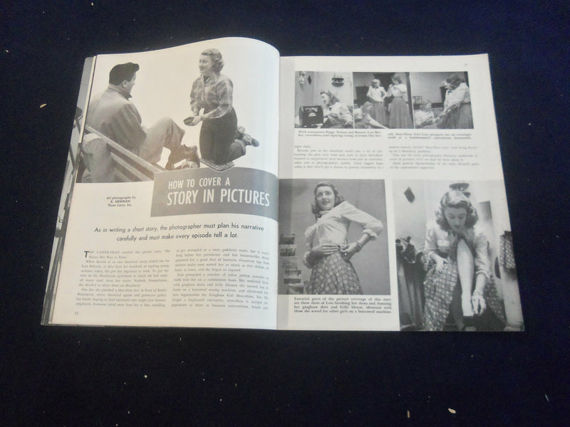 1951 JANUARY ART PHOTOGRAPHY MAGAZINE - NICE PHOTOGRAPHS & STORIES - SP 7491F
