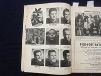 1959 NOV 7 FOOTBALL PROGRAM-INDIANA UNIV VS. OHIO STATE UNIV.-TOM MATTE-SP 5454U