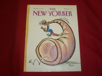1991 APRIL 15 NEW YORKER MAGAZINE FRONT COVER ONLY - GREAT ART FOR FRAMING