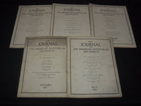 1922-1925 AMERICAN INSTITUTE OF ARCHITECTS JOURNAL MAGAZINE LOT OF 11- O 3776