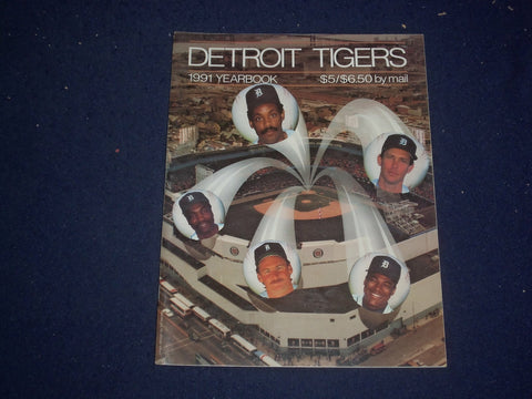 1991 DETROIT TIGERS YEARBOOK - ST 6508