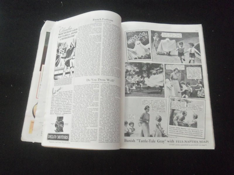 1936 SEPTEMBER GOOD HOUSEKEEPING MAGAZINE - NICE ILLUSTRATED COVER - ST 4282Y