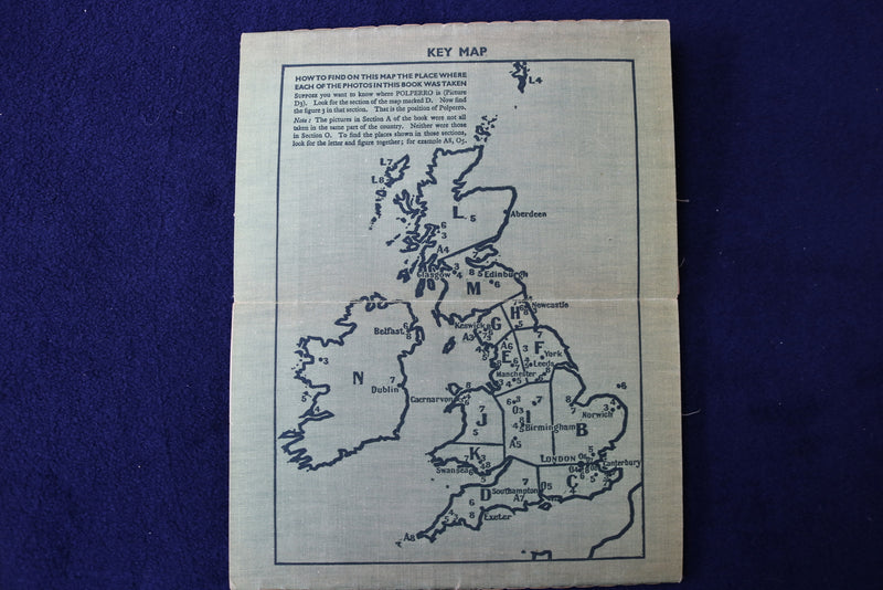 1900'S LIFE & WORK IN THE BRITISH ISLES - LOOK & LEARN - MAPS -GEOGRAPHY - K 878