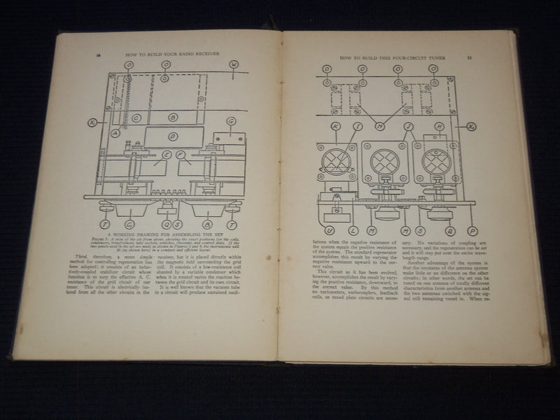 1924 HOW TO BUILD YOUR RADIO RECEIVER BY KENDALL BANNING & COCKADAY - R 120C