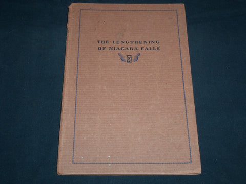 1920'S THE LENGTHENING OF NIAGARA FALLS BOOK - NICE PHOTOS - J 8528