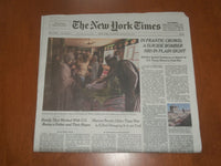 2021 AUGUST 28 NEW YORK TIMES-IN FRANTIC CROWD SUICIDE BOMBER HID IN PLAIN SIGHT
