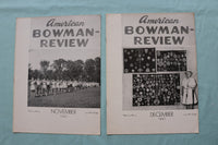 1947 AMERICAN BOWMAN-REVIEW MAGAZINE - COMPLETE YEAR - LOT OF 12 - O 3753