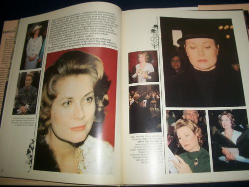 1982 HER SERENE HIGHNESS PRINCESS GRACE OF MONACO BOOK BY TREVOR HALL - KD 794H