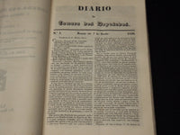 1850 MAY-JULY DIARIO DA CAMARA DOS DEPUTADOS VOLUME LOT OF 2 - LISBOA - KD 2016J