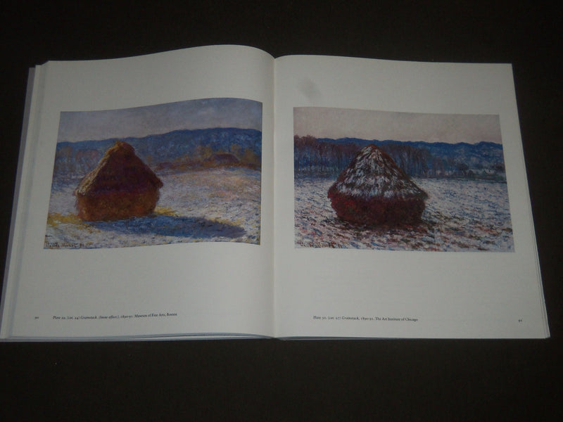 1990 MONET IN THE 90'S BY PAUL HAYES TUCKER SOFTCOVER BOOK - I 962