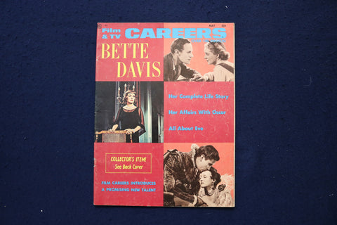 1964 MAY FILM & TV CAREERS MAGAZINE - BETTE DAVIS COVER - E 18855