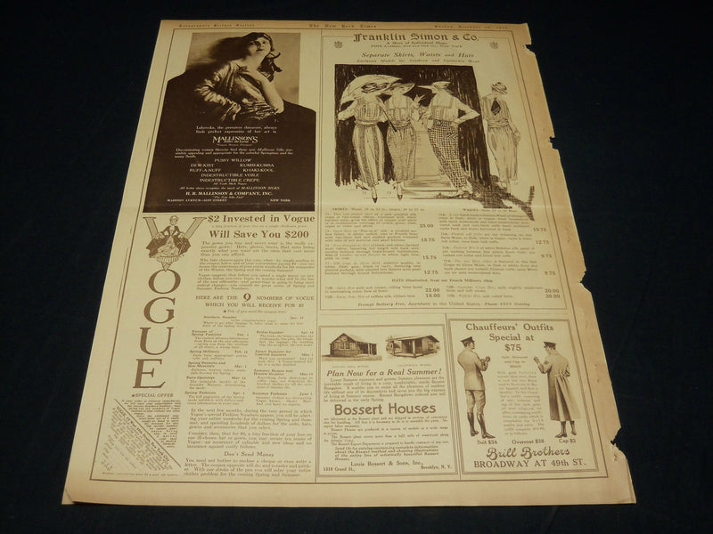 1918 DECEMBER 29 NEW YORK TIMES PICTURE SECTION - WILSON IN PARIS - NT 8815