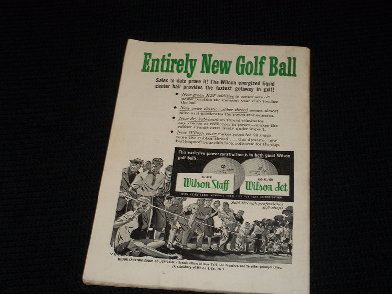 1955 SEPTEMBER GOLF DIGEST MAGAZINE - JACK FLECK FRONT COVER - E 5482