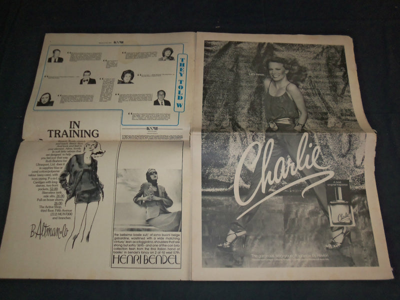 1979 MARCH 16-23 W MAGAZINE - GREAT STORIES, PHOTOS & ADS - NP 3356