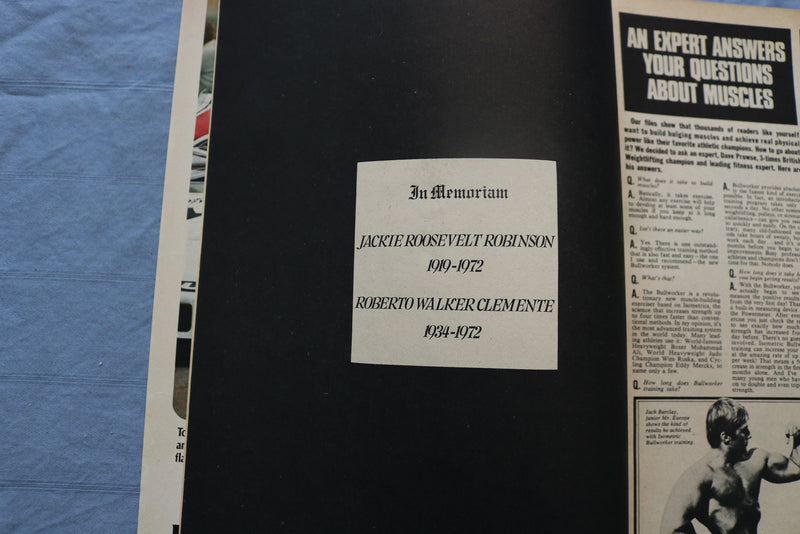1973 BASEBALL ILLUSTRATION MAGAZINE - DICK ALLEN COVER - ST 5507A