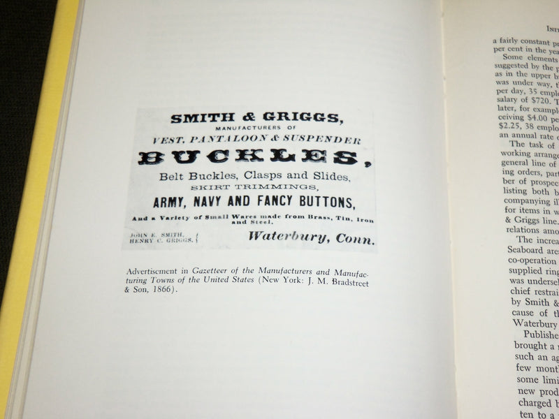 1956 SMALL BUSINESS IN BRASS FABRICATING BOOK - SMITH & GRIGGS - KD 6095