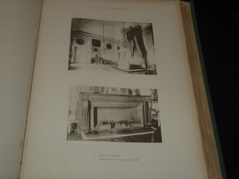 1899 VERSAILLES ET DES TRIANONS PAUL FAVIER FRENCH ARCHITECTURE FOLIO - Z 266