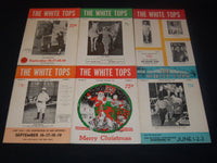 1963-1968 THE WHITE TOPS MAGAZINE LOT OF 34 ISSUES - CIRCUS - O 3688