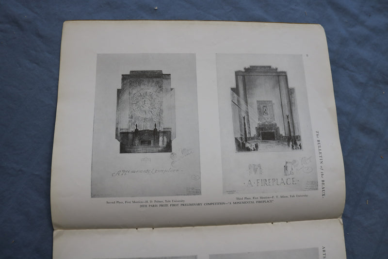 1927 MARCH THE BULLETIN OF THE BEAUX-ARTS INSTITUTE OF DESIGN MAGAZINE- ST 5507P