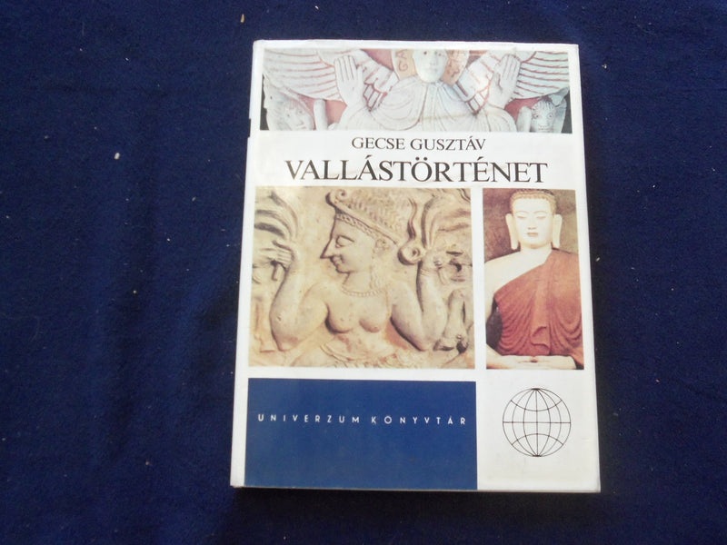 1980 VALLASTORTENET HARDCOVER BOOK BY GECSE GUSZTAV - HUNGARIAN TEXT - KD 8762