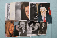 CELEBRITY AUTOGRAPHED PHOTOS - LOT OF 12 - K 2555