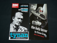 AUTOGRAPHED BRITISH THEATRE PROMOTIONAL PIECES LOT OF 6 - J 6860