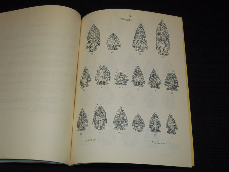 1965 THE KEASTER SITE GEOLOGY REPORT SIGNED BY EMMETT STALLCOP - J 7379