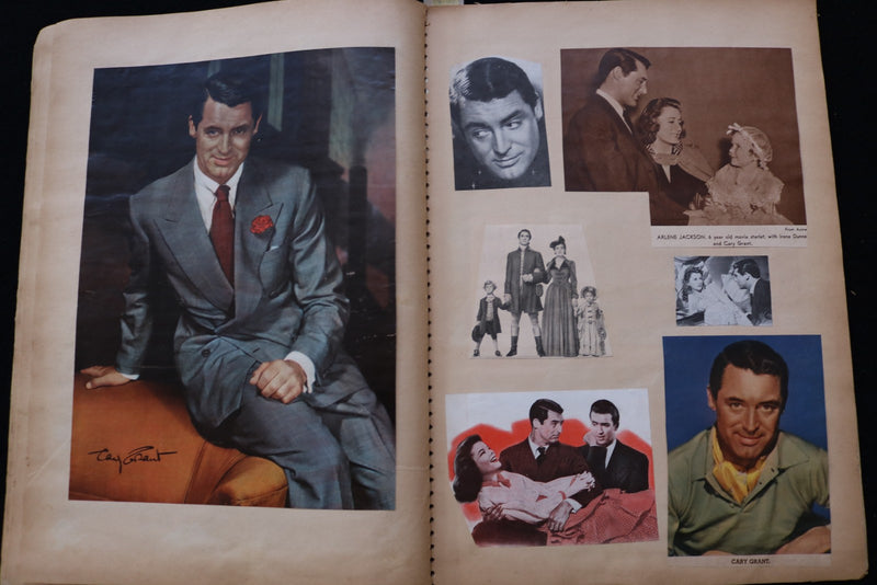1930'S HOLLYWOOD STARS SCRAPBOOK - HENRY FONDA - CLARK GABLE - E 24946