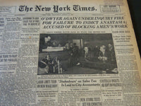 1951 MARCH 21 NEW YORK TIMES - O'DWYER AGAIN UNDER INQUIRY FIRE - NT 5943