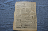 1873 APRIL 13 LE GRELOT NEWSPAPER - CENDRILLON- ALFRED LE PETIT-FRENCH - NP 8619